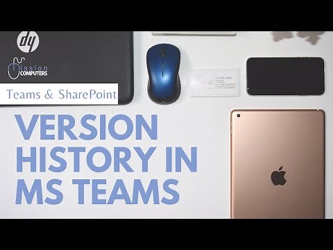How to use Version History in MS Teams