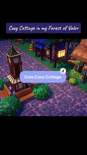 With all these cute cottagecore homes, i just had to make a little cottage for them! Took forever but I’m in love 🥰 #dreamlightvalley #fyp #ddlvcommunity #fypシ #cozygaming #disneydreamlightvalley #gaming #ddlvbuild #ddlvinspo #cottagecore