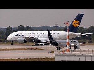 A380 vs A340 | 4k Airbus Quadjets
