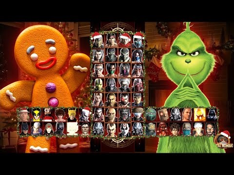 Gingerbread & Grinch vs. Expert Tag Ladder! 🎄 MK9 Mod Gameplay (MAHDI & MISAM) 4K 60FPS