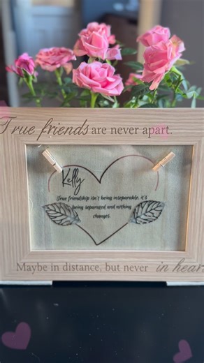 🖼️ Now Available: Personalised Photo Frames – Just £7! ✨ Celebrate friendship, family, and unforgettable moments with our handcrafted personalised photo frames. Each one is lovingly designed to hold your memories close, with custom names, quotes, and heartfelt touches that make it truly yours. | Sentimental Threads