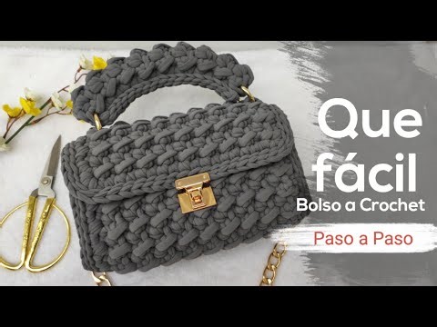 How easy it is to crochet this beautiful bag / step by step | for starters