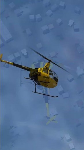 FLYING THE ROBINSON R22 HELI ( AEROFLY FS4 SIM)#helicopter