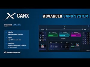 Fivem ❘ Advanced Gang System ❘ discord.gg/jvQDWCg7Db