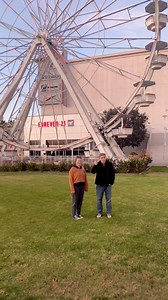 While you're shopping at The Pike Outlets this holiday season, pause for an incredible ride on the Ferris wheel! Steve (Visit Long Beach) and Asia (Downtown Long Beach) demonstrate how it's done. | Visit Long Beach