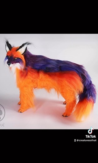 26 reactions | Making Twilight the Dusk Fox. A tutorial on how I did the glass eyes is on my site. #fox #artdoll #resin #dusk #artistsoftiktok #artwork #sculpture #textileart #artist #fantasy | Creatures of Nat | Facebook