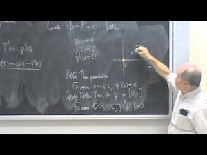 Shifrin Math 3500 Day 49: Proof of Second Derivative Test, pt 1