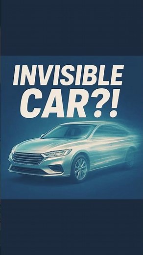 Scientists are testing a car that bends light and becomes nearly invisible