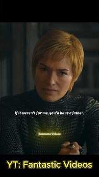 Cersei furiously blames Tyrion for Tommen and Myrcella’s deaths. #gameofthrones #cerseilannister