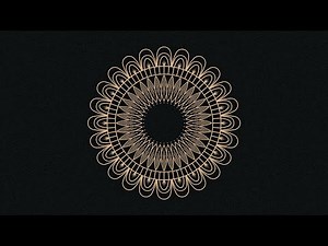 Mandala Design with Using Symbols in Affinity Designer