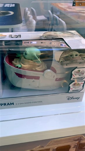 Star Wars Mini TIE Fighter & Grogu Hover Pram RC Showcase