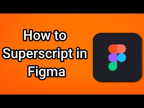 How to Superscript in Figma