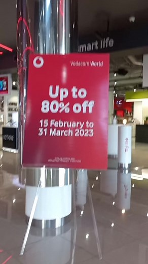 Save Big at the Vodacom World Sale! Up to 80% Off!