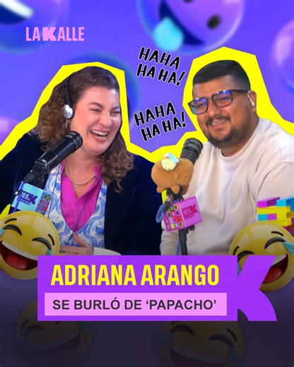 ¡Adriana Arango se enteró de la 💥EMBARRADA💥 de Papacho 😱 mientras entrevistaba al hijo de Patricia Teherán 🎤🎶! ¡Qué momento! 😳🔥 Encuentra más en https://lakalle.bluradio.com/ #LaKalle #ElKlub #LaReinaDelFlow #AdrianaArango | La Kalle