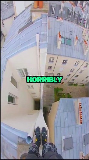 This Parkour Athlete Pushed The Limits Too Far (HUGE ROOFTOP FAIL)