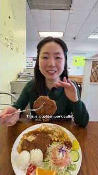 This restaurant serves only one thing: pork katsu (donkatsu) 🍛