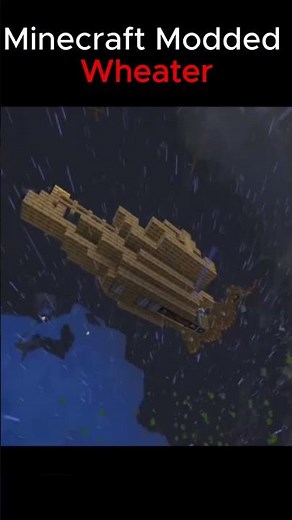 Minecraft weather mods are terrifying 😳