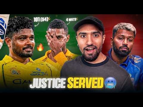 HILA DAALA! Sanju 101 🔥 MI 104 All Out 💀 Hardik Captaincy FAILS | IPL 2026