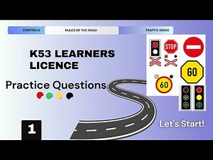 K53 SA Test: Road Rules, Signs & Controls Practice Guide