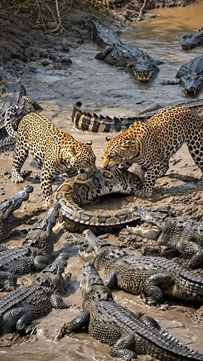 63K views · 248 reactions | Leopard bite on Python | Chhoy KimHouy | Facebook