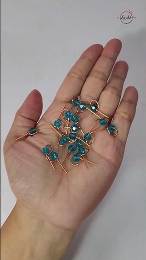 Beautiful jewelry | how to make bracelet at home with crystal and wire #shortsvideo #diy #handmade