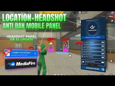 Free Fire Max Panel Injector Hack ✅ Ob53 Update 🎯 Rank Working Auto Headshot Panel Injector Safe