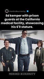 87K views · 269 reactions | Ed Kemper could, by many accounts, be a pretty friendly guy. He had quite a sense of humor, too, much to the chagrin of FBI Agent and author Robert Ressler, who interviewed him for his book. | Morbid Curiosity | Facebook