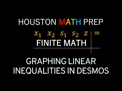 Graphing Linear Inequalities in Desmos
