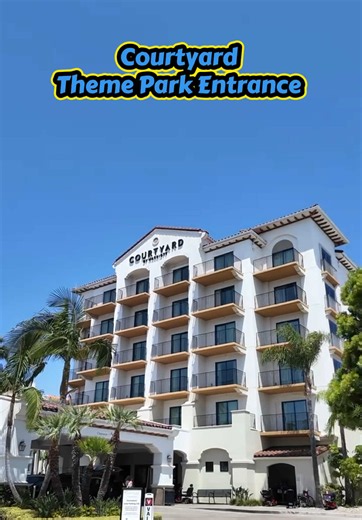 Courtyard Anaheim Theme Park Entrance — 10-Min Walk to Disney