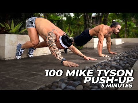 100 MIKE TYSON push up. Who do faster CALISTHENICS or BODYBUILDER?