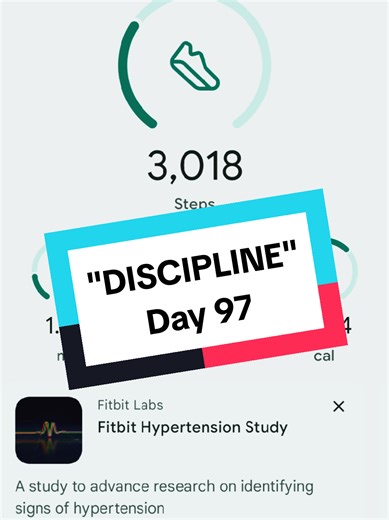 "DISCIPLINE" Day 97 Everyone give a shout out because today is My Mama...