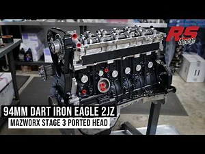 Building a 94mm DART Iron Eagle 2JZ Long Block | RS Garage