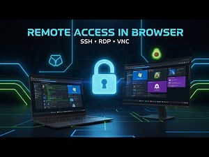 Remote Access to SSH, RDP & VNC From Your Browser | Apache Guacamole Docker Tutorial
