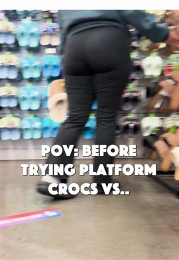 How Much Height Do Platform Crocs Add? Are Platform Crocs worth it for the height they add? #crocs #croc #platformcrocs #croccollection @Crocs