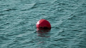 Buoy Gently Bobs Down Waves Slow Stock Footage Video (100% Royalty-free) 3733737653 | Shutterstock