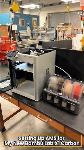 Setting up AMS for My New Bambu Lab X1 Carbon