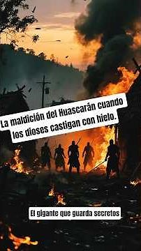 Huascarán y Huandoy: el mito que dio forma a las montañas peruanas #leyendaperuana #historiadeperú
