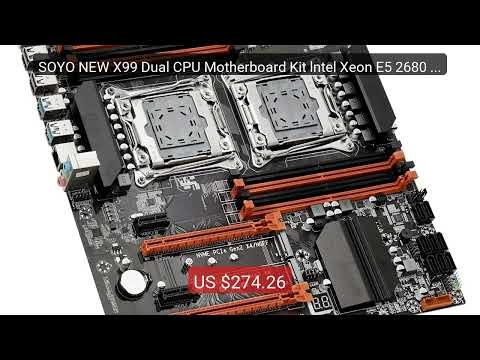SOYO NEW X99 Dual CPU Motherboard Kit lntel Xeon E5 2680 V4&D... — Amazing Value 2026 | Must Have!