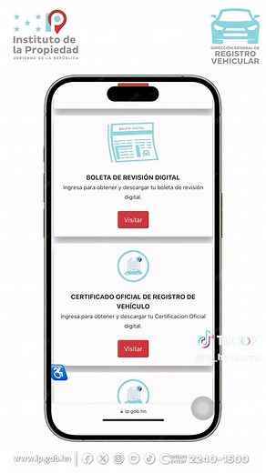 Obtener Boleta de Revisión Vehicular Digital en tu Celular