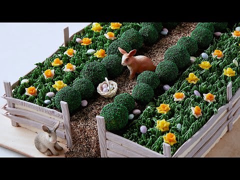 Martha's Bedford Easter Cake - Martha Stewart