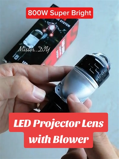 800W H4 LED Light Projector Lens for Motorcycles