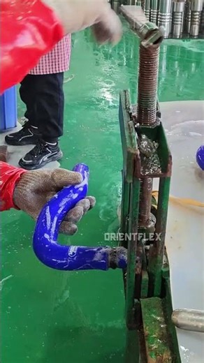 How to Demold Automotive Silicone Hoses #shorts #factory #hose #howto #tech