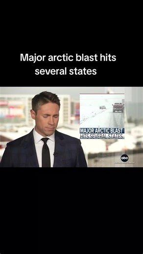 Major arctic blast hits several states