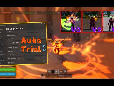 Blox Fruits Script Get Draco V1-V4 Trial Banana Cat Hub Showcase