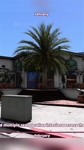 We just added Real Parallax Interiors to multiple buildings across the entire map in the latest 5REAL & LA REVO 2.0 update. #fyp #gaming #gta #gtav #modding