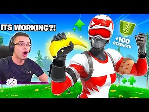 my Random Duo found the Mythic Banana in Fortnite!