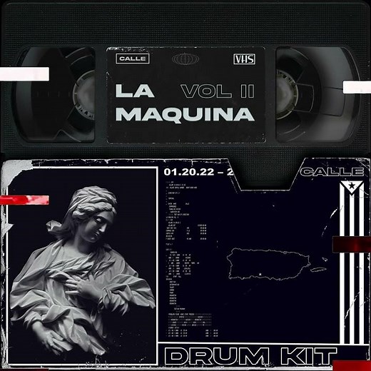 REGGAETON DRUM KIT - LA MAQUINA - VOL. 2 (PROD. CALLE)