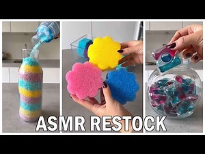 3 Hour Restocking ASMR Videos To Fall Asleep To | Cleaning/Organising/Restocking✨