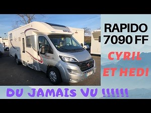 Cyril et Hedi de Camping-Car 69 présentent : Occasion RAPIDO 7090 FF DESIGN EDITION