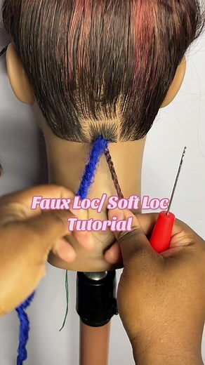 How to Install Faux Locs & Soft Locs Tutorial